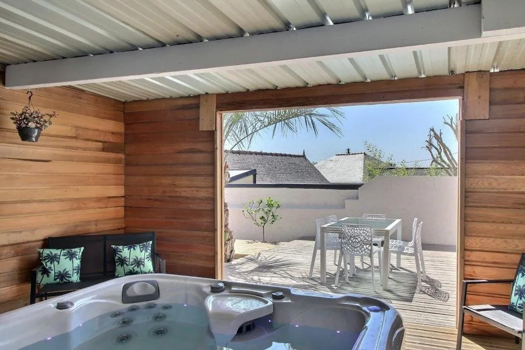 So Chic Kerfily House With Hot Tub 8 People Villa Locmaria-Plouzane